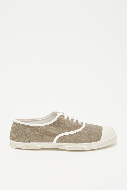 Bensimon - Tennis Shoes Lacet Lurex Or - Femme