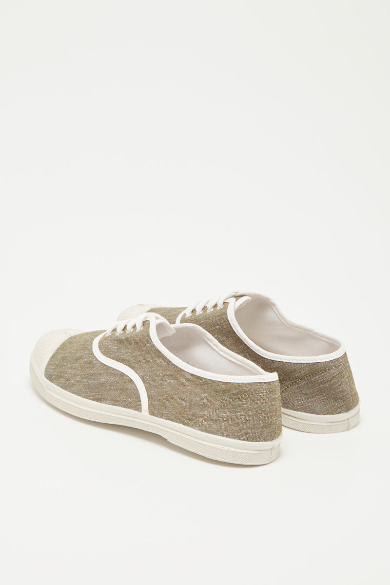 Bensimon - Tenis Lace Lurex Gold - Mujer