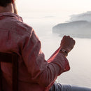 Bracelet Bôme - Bleu Marine Moucheté Bleu Blanc Rouge