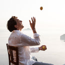 Bracelet Vergue - Damier Bleu Ciel Et Beige