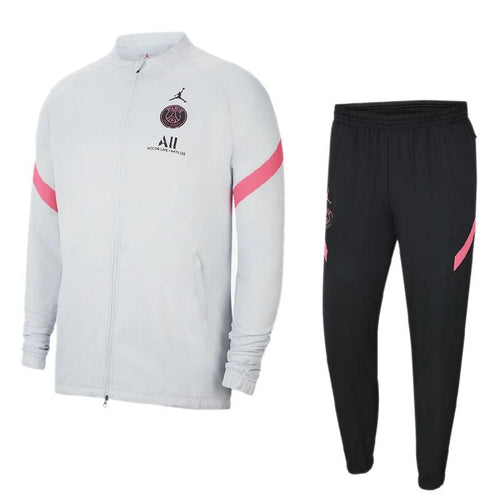 Psg M Dry Track Suits - Set Man Jogging Textile - Blanc ENSEMBLE Man JOGGING TEXTILE Nike