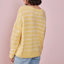 Pull Archimede - Banana/Ecru - Des Petits Hauts - The Bradery