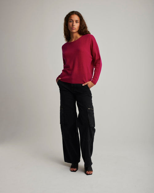 Kaira Crew Neck Sweater - Mure - Woman - Absolut Cashmere - The Bradery