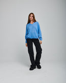 Alicia V-Neck Sweater - Topaz - Woman - Absolut Cashmere - The Bradery