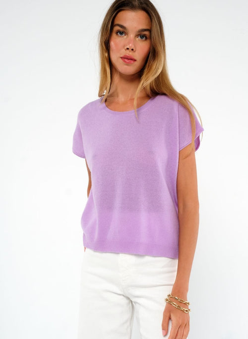 Louise Sweater - Lavender - Absolut Cashmere - The Bradery
