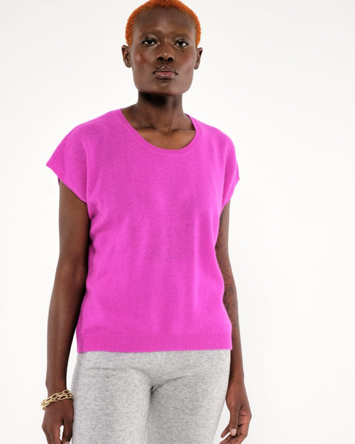 Louise Sweater - Fluo Violet - Absolut Cashmere - The Bradery
