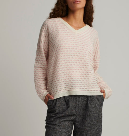 Pull Lourdes - Blush - Femme - Absolut Cashmere - The Bradery