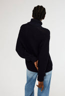 Magic Sweater - Navy - Claudie Pierlot - The Bradery