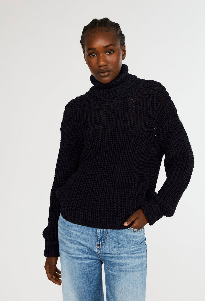 Magic Sweater - Navy - Claudie Pierlot - The Bradery