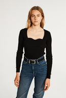 Pull Maria - Noir - Claudie Pierlot - The Bradery