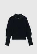 Pull Medaille - Marine - Claudie Pierlot - The Bradery