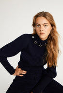 Pull Medaille - Marine - Claudie Pierlot - The Bradery