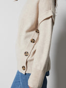 Mikad Sweater - Beige jaspeado - Notshy - The Bradery