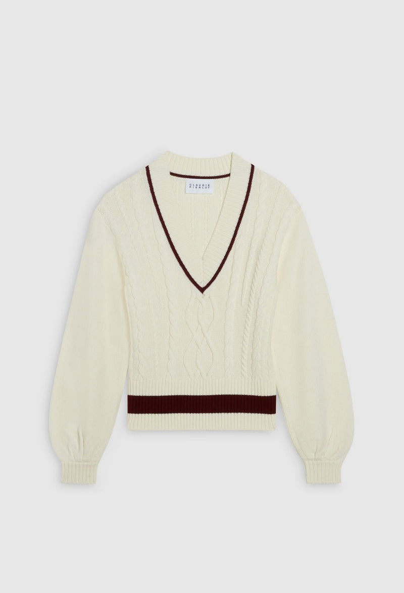 Pull Mike - Bicolore - Claudie Pierlot - The Bradery