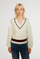 Claudie Pierlot Jersey Mike - Bicolor - - The Bradery