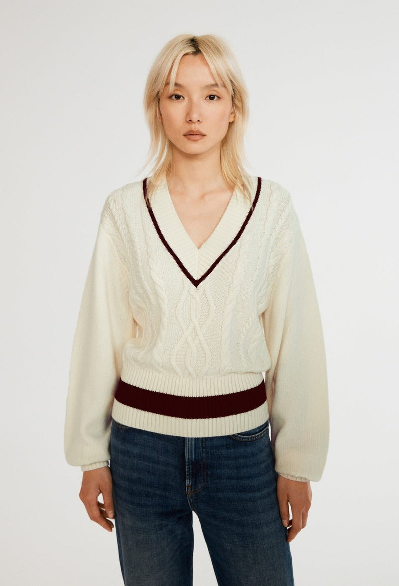 Pull Mike - Bicolore - Claudie Pierlot - The Bradery