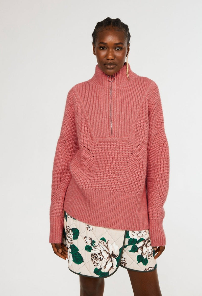 Minga Sweater - Blush - Claudie Pierlot - The Bradery