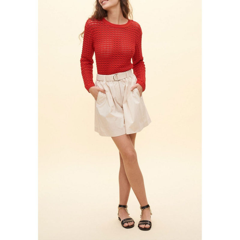 Pull Misette - Rouge - Claudie Pierlot - The Bradery