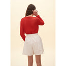 Pull Misette - Rouge - Claudie Pierlot - The Bradery