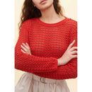 Claudie Pierlot Jersey Misette - Rojo - - The Bradery