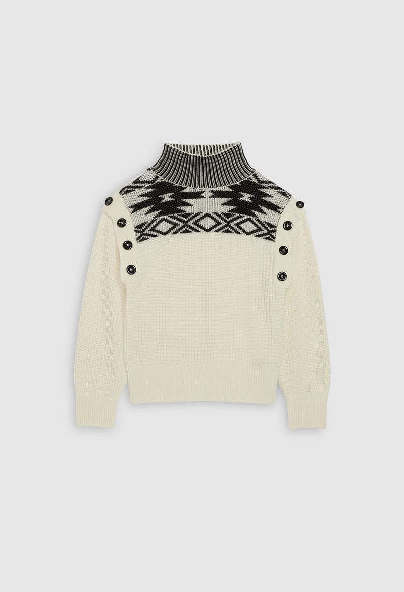 Moldavia Sweater - Two-tone - Claudie Pierlot - The Bradery