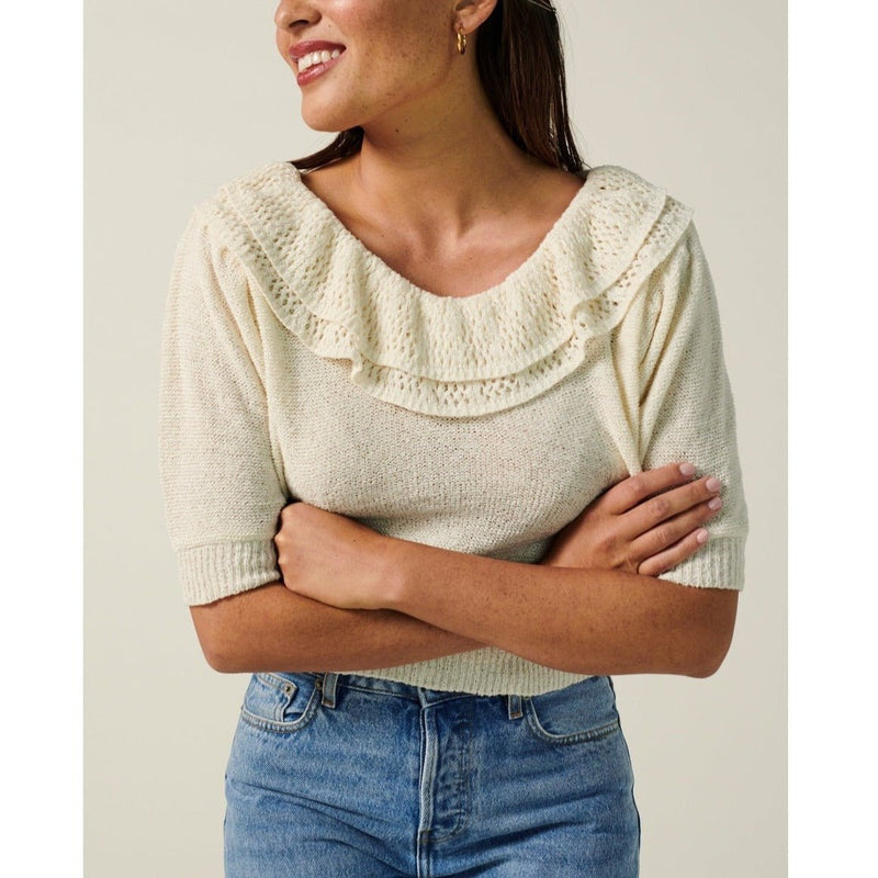 Pedro Sweater - Ecru - Rouje - The Bradery