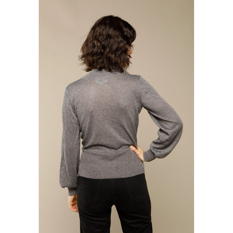 Pull Phoebe Maille - Lurex Gris - Rouje* - The Bradery