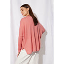 Funa Suéter Poncho Reciclado - Rosa - Mujer - Not Shy - NotShy* - - - NotShy The Bradery