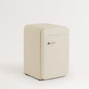Nevera Retro 48L - Nevera Retro - Tiradores Plata Blanco Roto