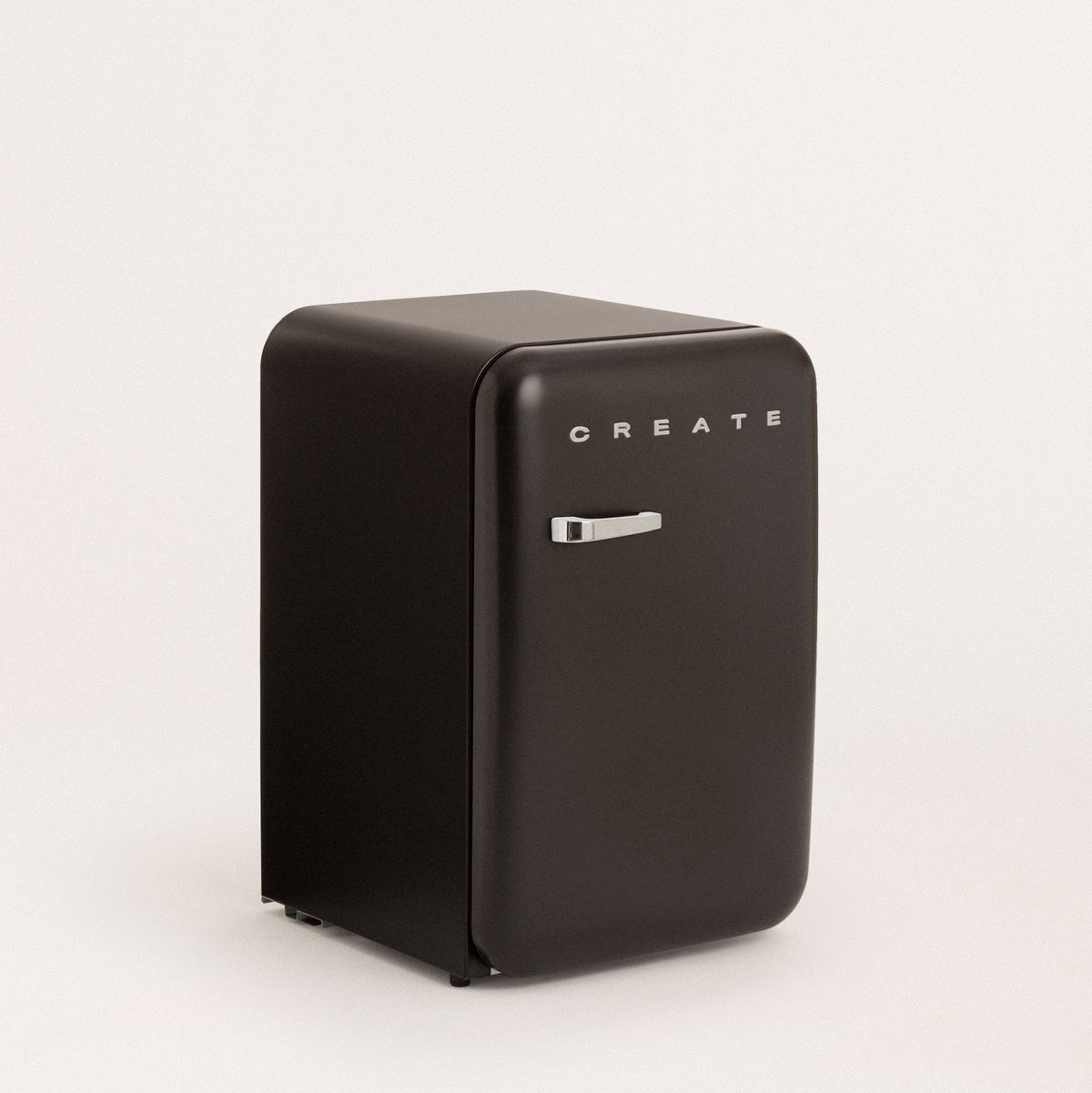 Retro Fridge 107L - Refrigerator - Black
