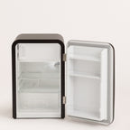 Retro Fridge 107L - Refrigerator - Black