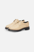 Titi Oxford Shoes - Beige Python