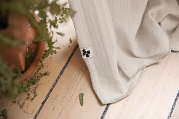 Cortina ajustable + anilla GAÏA Pampa - L'Effet Papillon - The Bradery