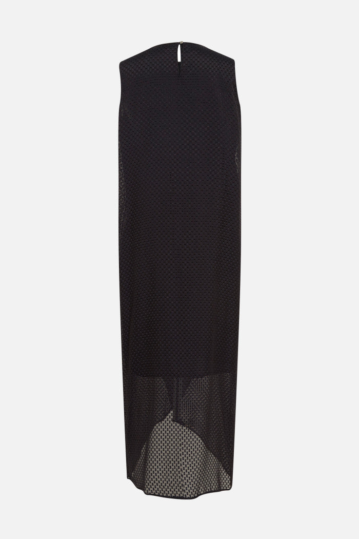 Robe Around Cut Yarn - Charbon