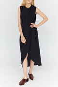 Robe Around Cut Yarn - Charbon