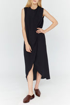 Robe Around Cut Yarn - Charbon