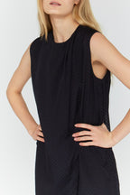 Robe Around Cut Yarn - Charbon