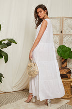 Vestido Blanco - Mujer VESTIDOS y FALDAS Around Linen