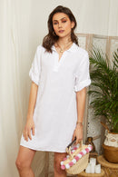 Robe Blanc - Femme ROBES & JUPES Autour Du Lin