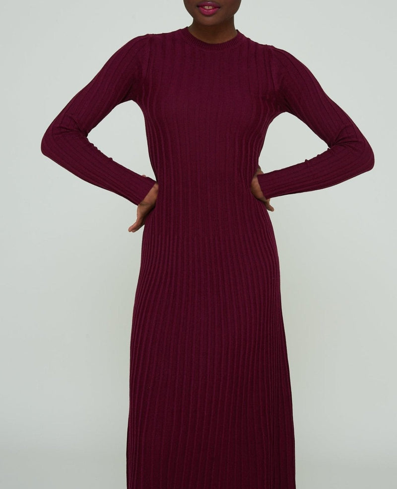 Robe Blanca Ollie - Bordeaux - Modetrotter - The Bradery