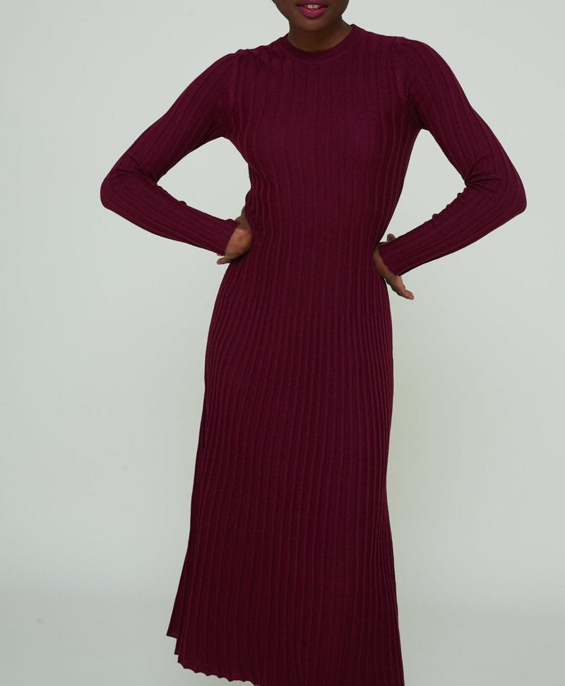 Robe Blanca Ollie - Bordeaux - Modetrotter - The Bradery