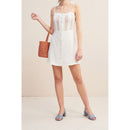 Caty Strapless Dress - Blanc - Rouje - The Bradery