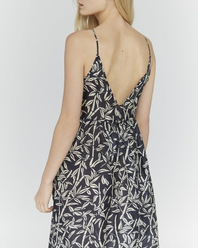 Vestido Byron Bamboo - Charbon