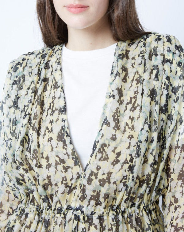 Vestido Caroline Monaco - Light Yellow