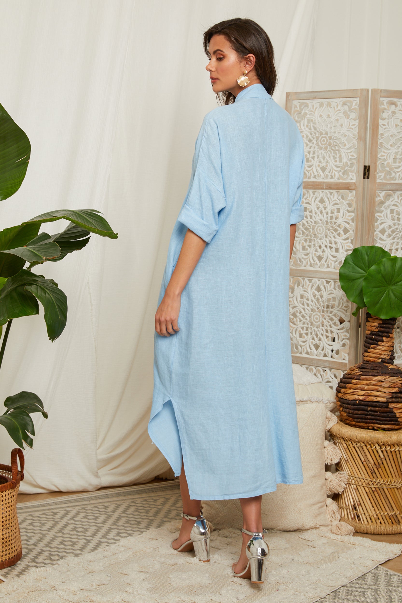 Ciel Dress - Women DRESSES and SKIRTS Around Linen