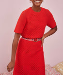 Vestido Dorette - Hibisco - Des Petits Hauts - The Bradery