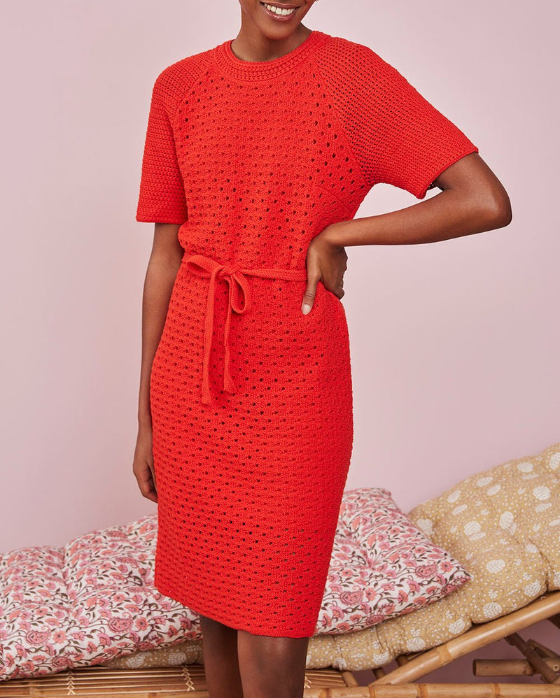 Vestido Dorette - Hibisco - Des Petits Hauts - The Bradery