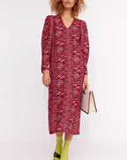 Drummer Landscape Dress - Pink