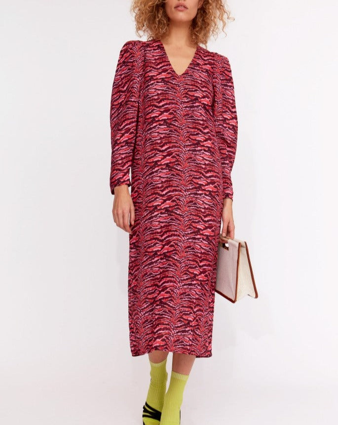 Drummer Landscape Dress - Pink