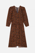 Drummer Landscape Dress - Caramel